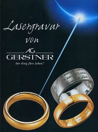 Lasergravur von Gerstner